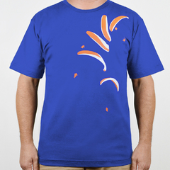 Camiseta Parapente Wing Over Azul Royal