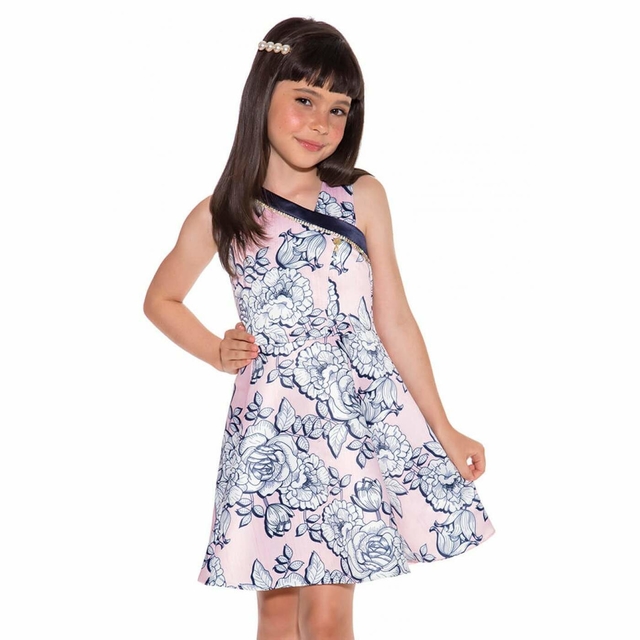 VESTIDO INFANTIL ESTAMPADO FESTA DIFORINI