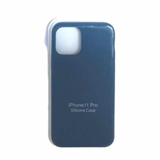 Funda Silicona para Apple iPhone 11 Azul Marino