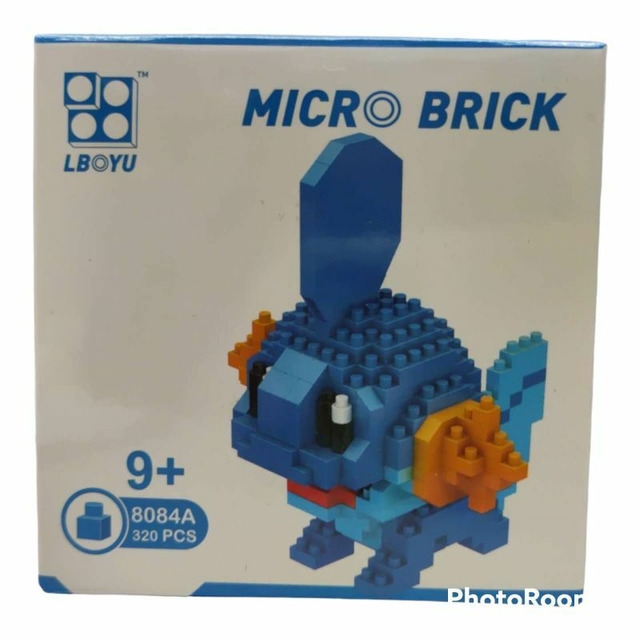 LEGO MICRO BRICK MUDKIP 320 PIEZAS EN CAJA X8084