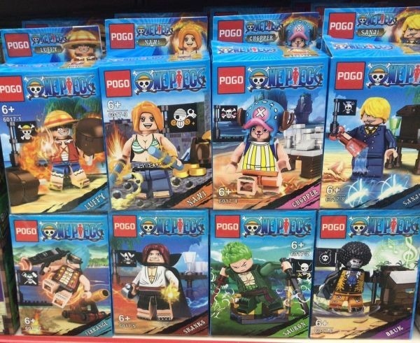 LEGO ONE PIECE X8 X6017