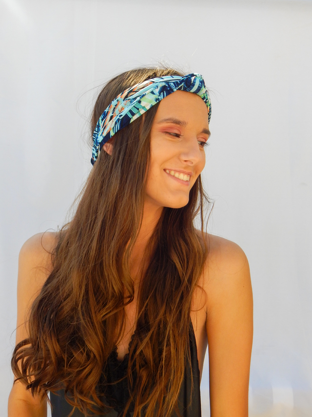 Turbante Electric Blue Comprar En Cuatro Reinas