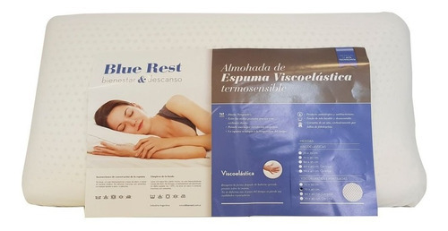 Almohada blue rest viscoelastica ventilada 70x40 new arrivals