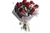 Buquê com 12 rosas vermelhas, hastes, egipsofila. Um presente ideal para qualquer ocasião.