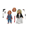 Chucky and Tiffany 2 Pack - Bride of Chucky - 8 Clothed Action Figure - Neca