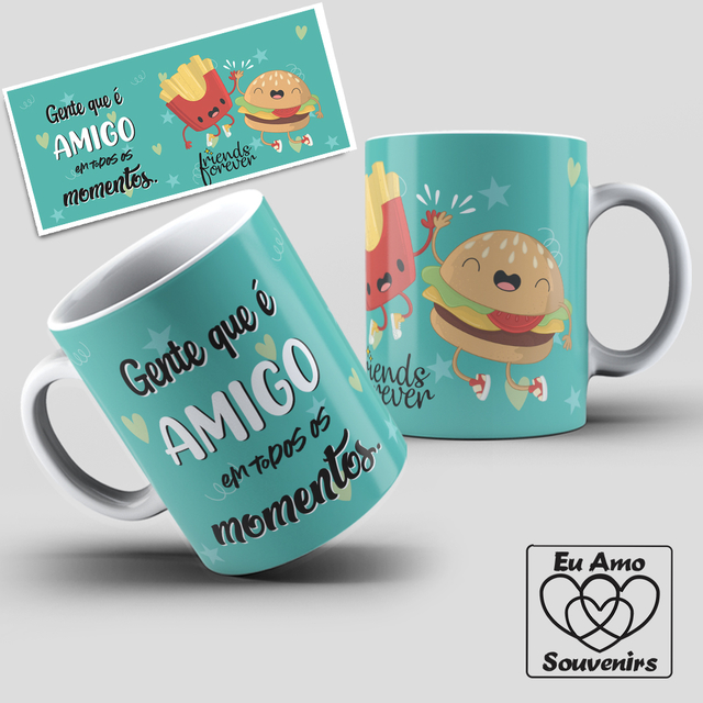 Mais que amigos, Friends! - Caneca, Coletivo Lírico