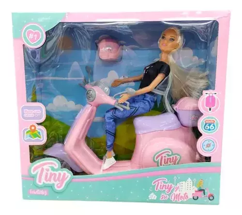 Barbie con moto precio discount