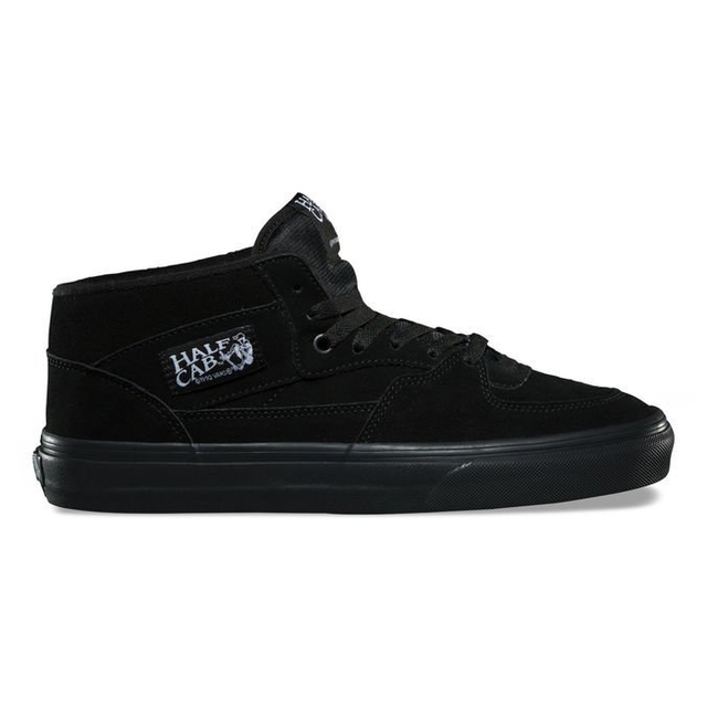 Tenis vans on sale half cab preto