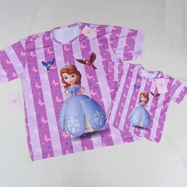 Roupa tal mae tal filha best sale princesa sofia