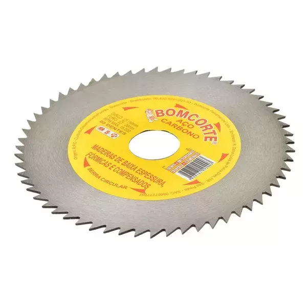 DISCO SERRA CIRC 4.3/8 60DT BOMCORTE - REF 1492003