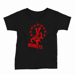 Remera Infantil Manga Corta 12 MONOS