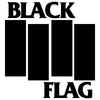 Remera Mujer Manga Corta BLACK FLAG 01