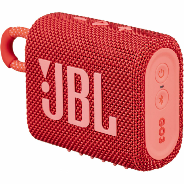 Parlante Jbl Go 3 Bluetooth 5.0, Ip67, 4W, 5Hrs – rojo – SIPO