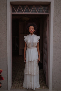 Vestido de Noiva Hera (Linha Civil) - Camila Machado Ateliê 