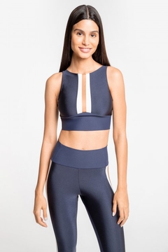 TOP LIVE HALTER NEO BLOCK FEMININO