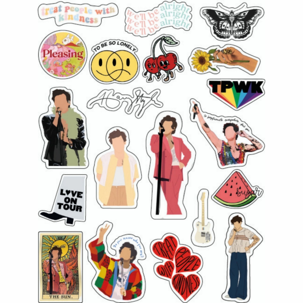 STICKERS WATERPROOF X20 HARRY STYLES