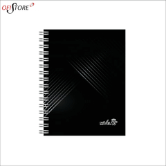 Cuaderno A5 Nivel 10 tapa dura c/espiral 120 hojas 16x21 cm (821)