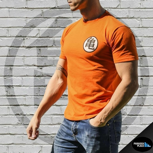 Remera dragon ball naranja new arrivals