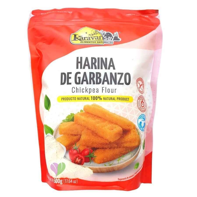 HARINA DE GARBANZO KARAVANSAY 500 GR