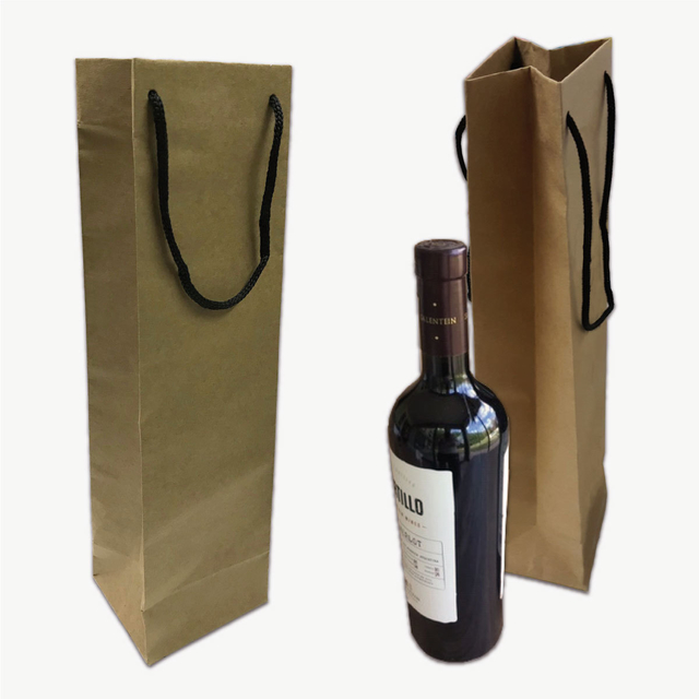 Mayoristas de cajas de cartón kraft para vino y botellas