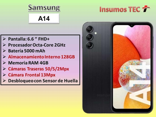 Samsung Galaxy A14 (128gb) - Celulares Costa Rica