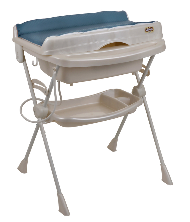 Banheira dobravel branco verde agua stokke girotondo baby