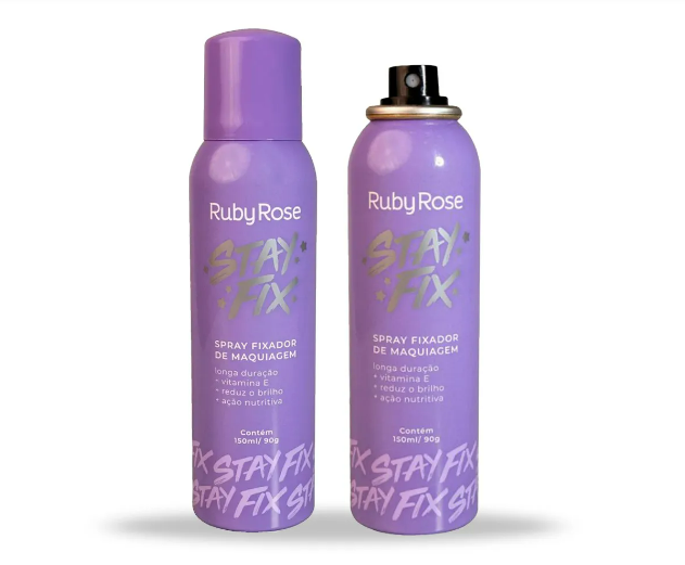 Spray Fixador De Maquiagem Stay Fix Ruby Rose