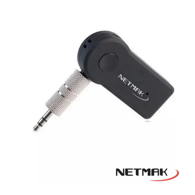 Adaptador Usb A Bluetooth Netmak Nm-bt8 Pc Tv Plug 3.5mm