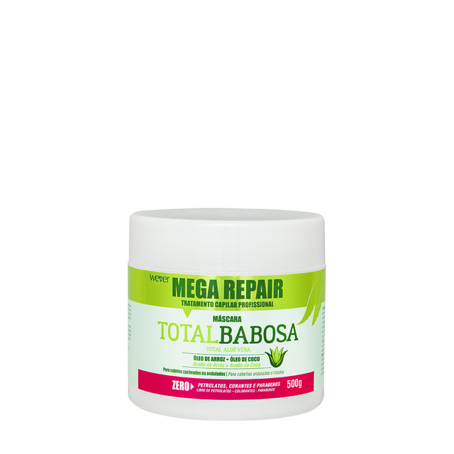 Máscara Mega Repair Total Babosa - 500g - Wever