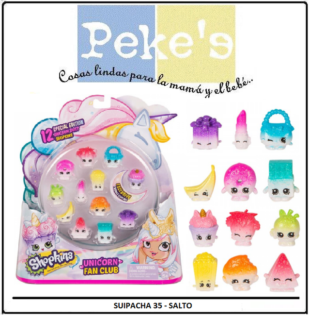 Unicornio shopkins shop
