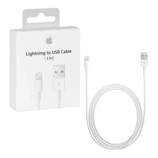 Cargador Apple original 12W USB lightning 1 metro - Talegazo Tienda Online