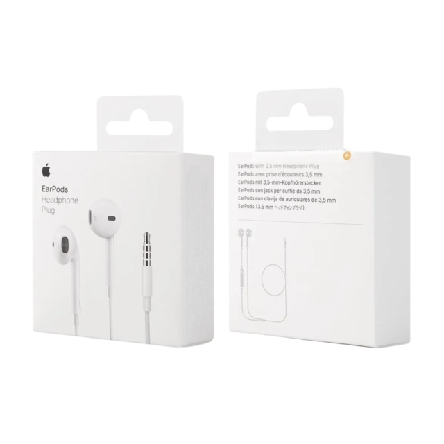 Auriculares sin enredos para tabletas, portátiles, iPhones, color blanco  (AEH036CAI)