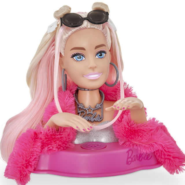 Boneca Barbie Busto Styling Head Faces Maquiagem Acessórios