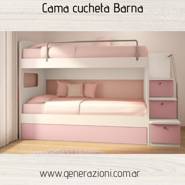 Cama Nido 3 con cajones X2 - Comprar en Generazioni