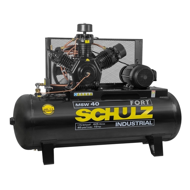 Compressor de Ar Portátil Pistão 10PRO 50 Litros Monofásico 220 V Schulz -  Loja Proposto