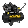 Compressor Schulz Portátil CSV10PRO/50L 140 psi Monofásico com roda