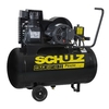 Compressor Schulz Portátil CSI7,4PRO/50L 125 psi 127VCA Monofásico com roda
