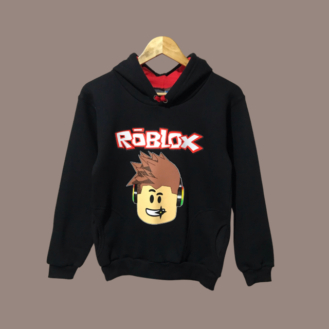 BUZO FRISA ROBLOX NEGRO