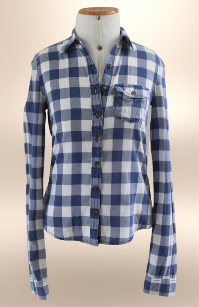 CAMISA XADREZ / HOLLISTER - TAM PP - Brechó Vanilla