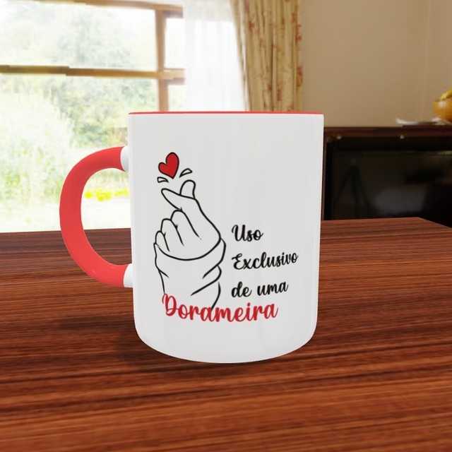 Caneca Doramas Dramas Uso Exclusivo De Uma Dorameira