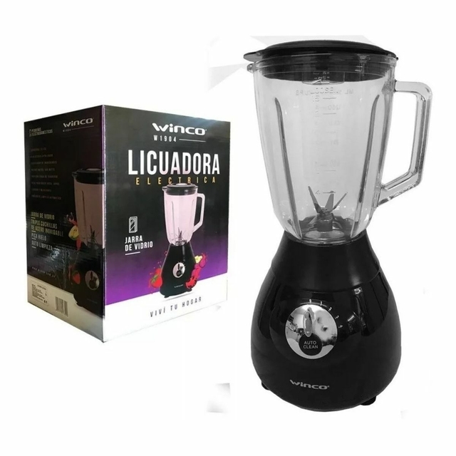 Licuadora Electrica Winco W 1902 500 W 1 5 Lts 4 Velocidades