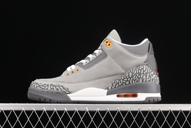 air jordan retro 3 grey