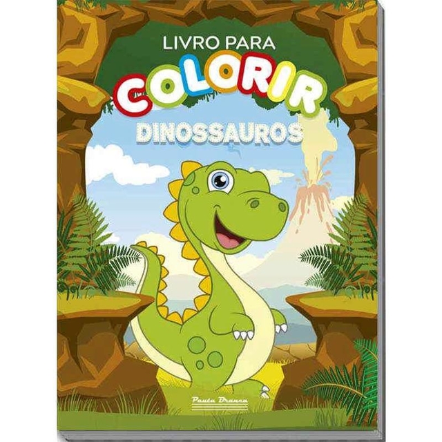 Livro para Colorir - Dinossauros