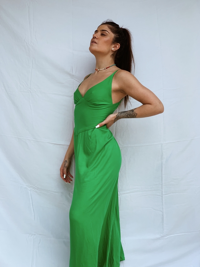 Vestido best sale cor verde