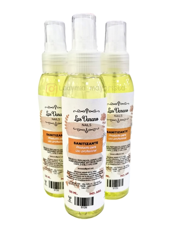 Sanitizante 125ml Las Varano Comprar En LADY MIA