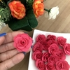 Flor Tecido 3cm Rosa Pink