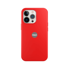 IPHONE 13 PRO MAX - CAPA SILICONE - VERMELHO - comprar online