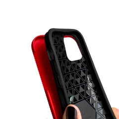 IPHONE 12 PRO MAX - CAPA ANTICHOQUE DOUBLE - VERMELHO - IWILL