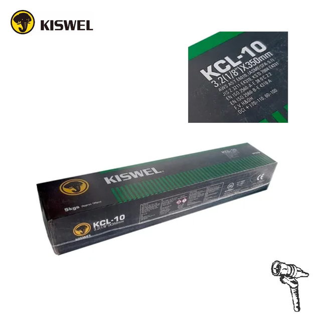 ELECTRODO CELULOSICO KISWEL E6010 KCL 10 D3 2MM X KG