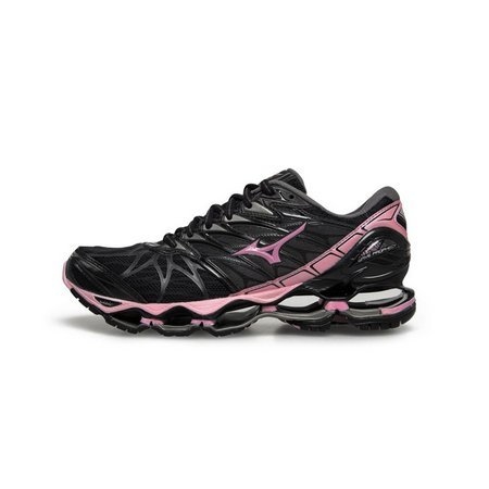 Mizuno prophecy 7 feminino preto hot sale e rosa